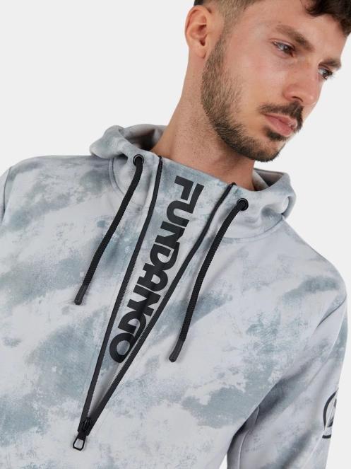Fundango Astrea Tech Pullover férfi pulóver szürke színben 5