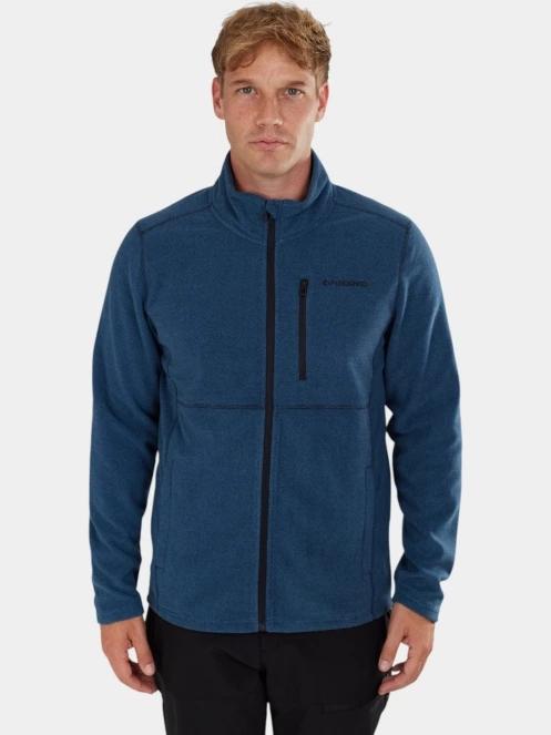 Fundango Jeffrey Fleece Jacket férfi polár pulóver sötétkék színben 2
