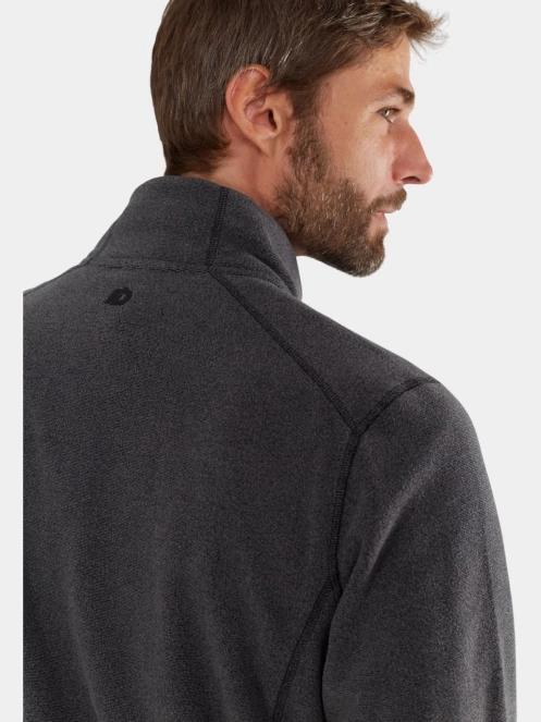 Fundango Jeffrey Fleece Jacket férfi polár pulóver fekete színben 7