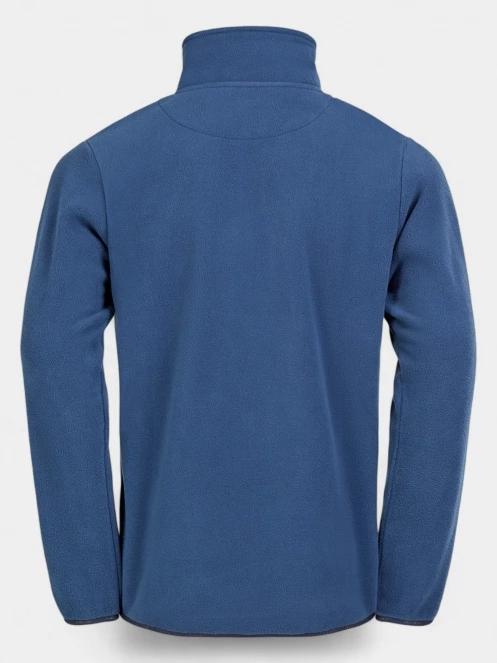 Fundango Nestor II Fleece Jacket férfi polár pulóver sötétkék színben 6