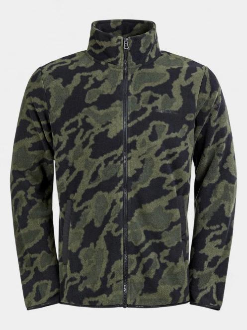Fundango Nestor II Fleece Jacket férfi polár pulóver fekete színben 6