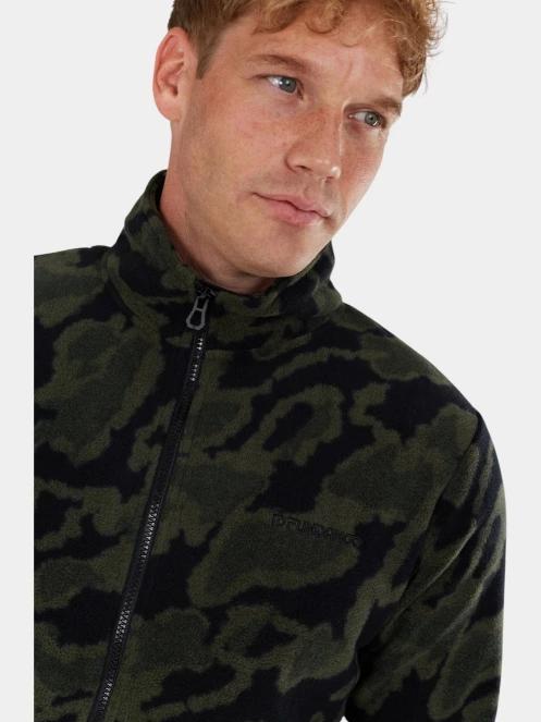 Fundango Nestor II Fleece Jacket férfi polár pulóver fekete színben 5