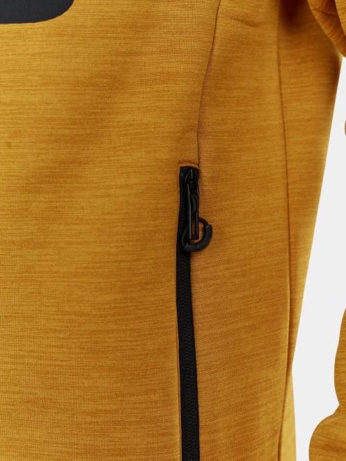 Fundango Revolution Fullzip Fleece férfi polár pulóver sárga színben 7
