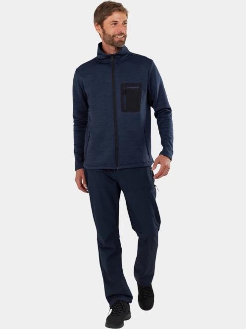 Fundango Revolution Fullzip Fleece férfi polár pulóver sötétkék színben 5