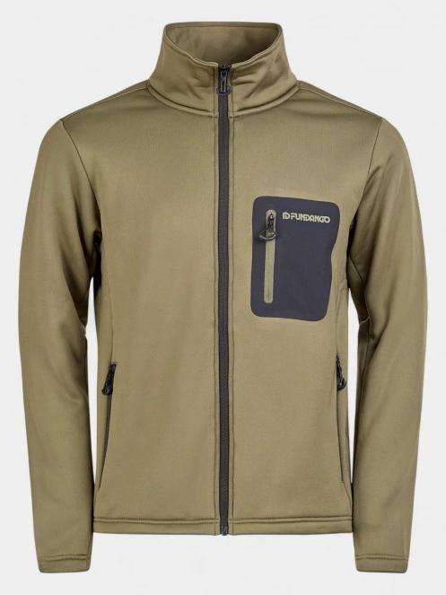 Fundango Revolution Fullzip Fleece férfi polár pulóver zöld színben 9