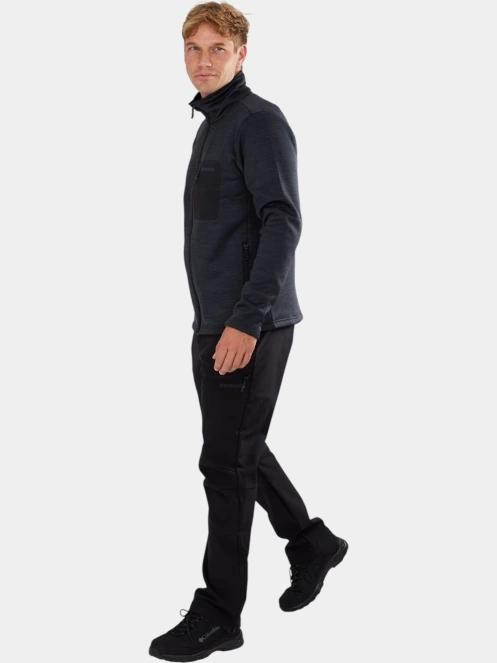 Fundango Revolution Fullzip Fleece férfi polár pulóver fekete színben 4