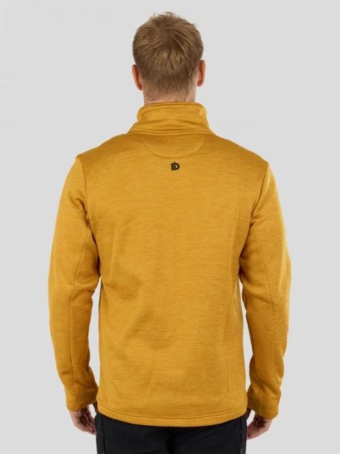 Fundango Revolution Fleece Jacket férfi polár pulóver sárga színben 3
