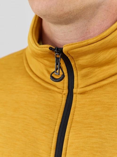 Fundango Revolution Fleece Jacket férfi polár pulóver sárga színben 6