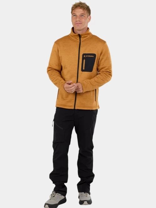 Fundango Revolution Fleece Jacket férfi polár pulóver narancssárga színben 4