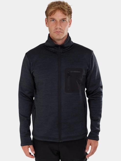 Fundango Revolution Fleece Jacket férfi polár pulóver szürke színben 2
