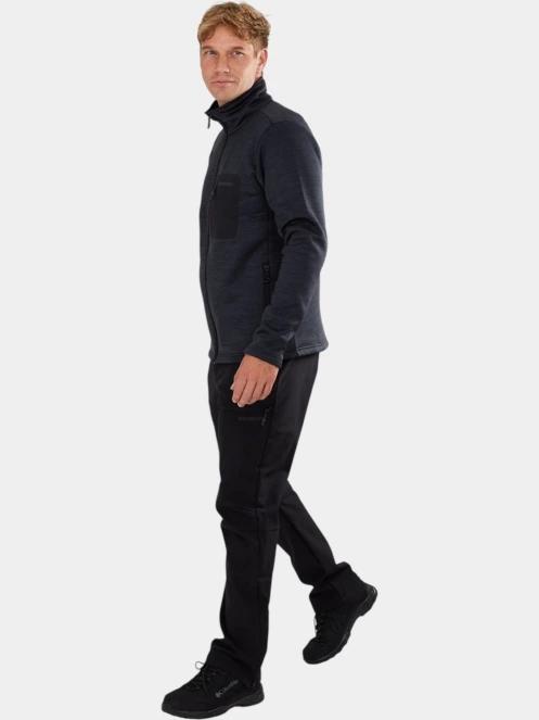 Fundango Revolution Fleece Jacket férfi polár pulóver szürke színben 4
