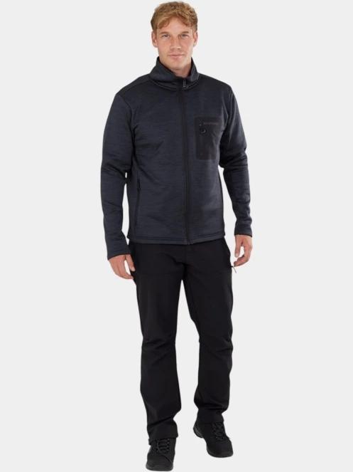 Fundango Revolution Fleece Jacket férfi polár pulóver szürke színben 5