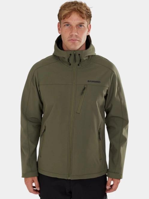 Fundango Fairbanks Softhsell Jacket férfi softshell kabát oliva színben 2