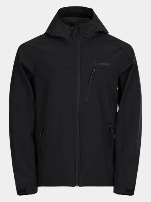 Fundango Fairbanks Softhsell Jacket férfi softshell kabát fekete színben 2