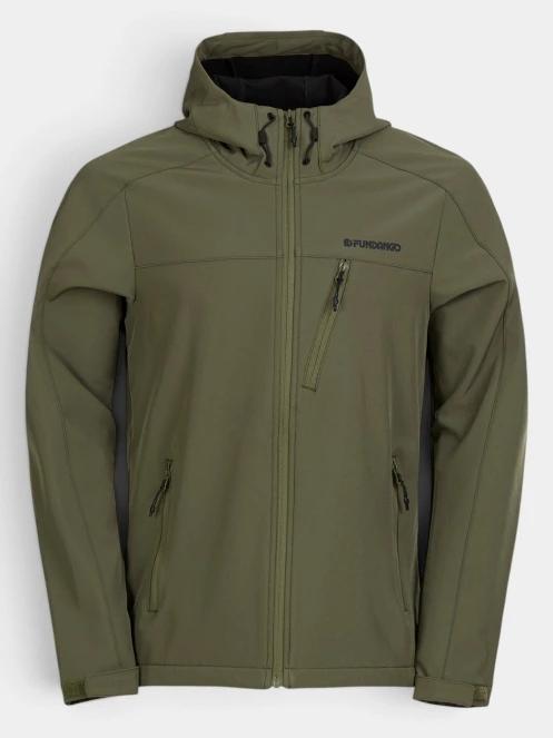 Fundango Fairbanks Softshell Jacket férfi softshell kabát oliva színben 10
