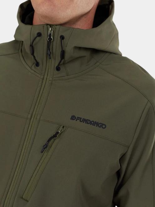 Fundango Fairbanks Softshell Jacket férfi softshell kabát oliva színben 9