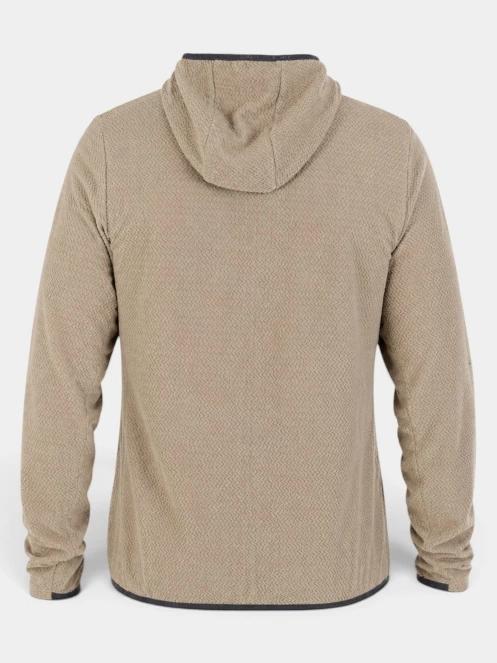 Fundango Nagano Full Zip Hoodie férfi hibrid felső homok színben 9