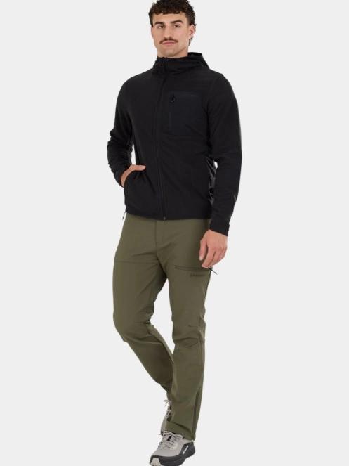 Fundango Nagano Full Zip Hoodie férfi hibrid felső fekete színben 5