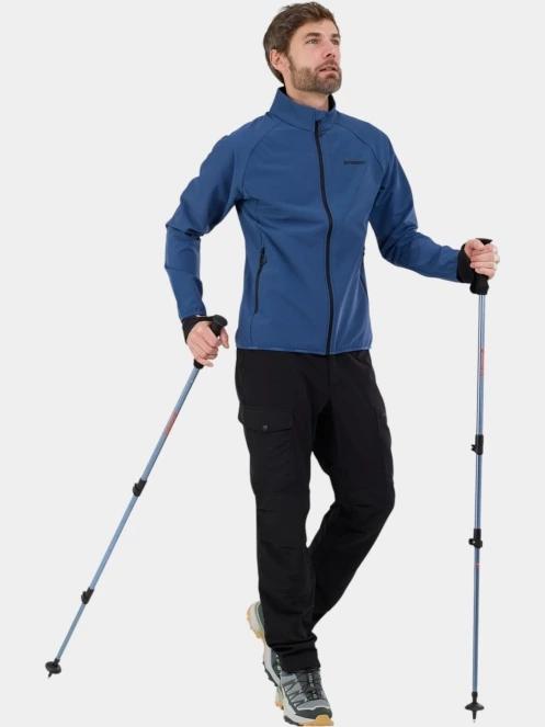 Fundango Ocean Hybrid Fleece férfi hibrid felső sötétkék színben 5