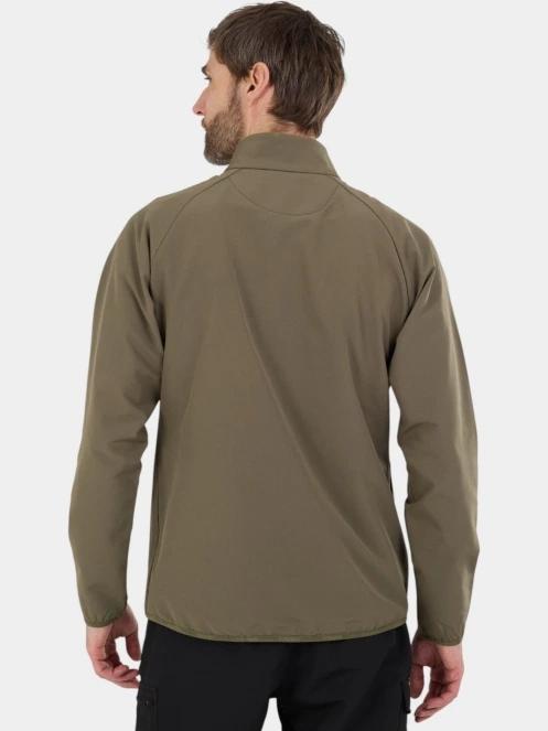 Fundango Ocean Hybrid Fleece férfi hibrid felső zöld színben 3