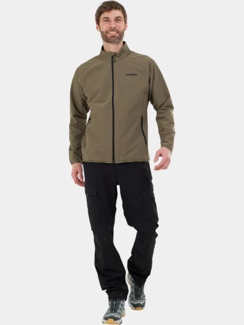 Fundango Ocean Hybrid Fleece férfi hibrid felső zöld színben 4