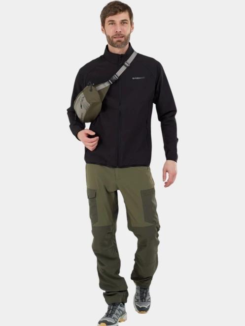 Fundango Ocean Hybrid Fleece férfi hibrid felső fekete színben 5