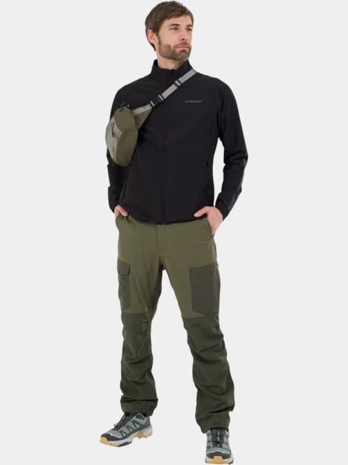 Fundango Ocean Hybrid Fleece férfi hibrid felső fekete színben 6