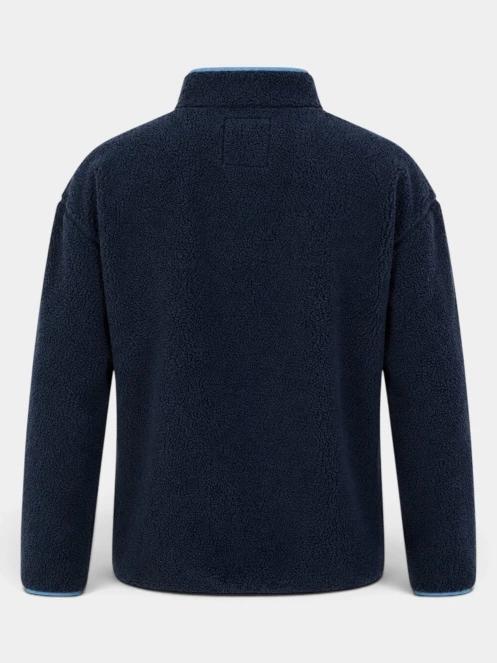 Fundango Phoenix Fleece Jacket férfi polár pulóver sötétkék színben 8