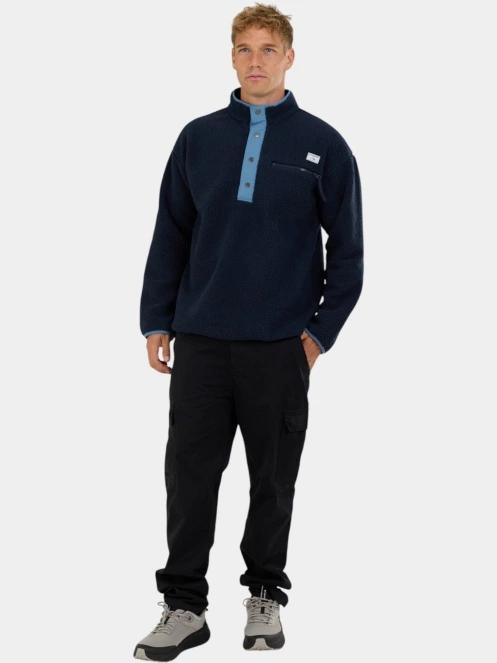 Fundango Phoenix Fleece Jacket férfi polár pulóver sötétkék színben 4
