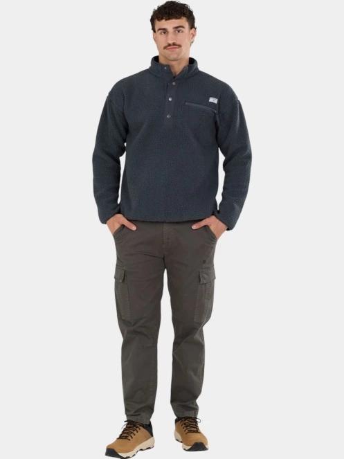 Fundango Phoenix Fleece Jacket férfi polár pulóver szürke színben 4