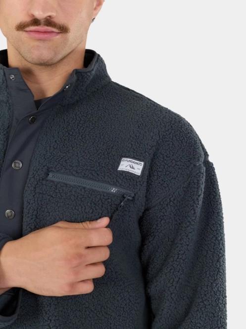 Fundango Phoenix Fleece Jacket férfi polár pulóver szürke színben 6