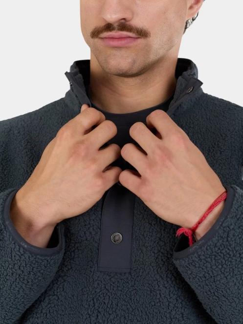 Fundango Phoenix Fleece Jacket férfi polár pulóver szürke színben 8