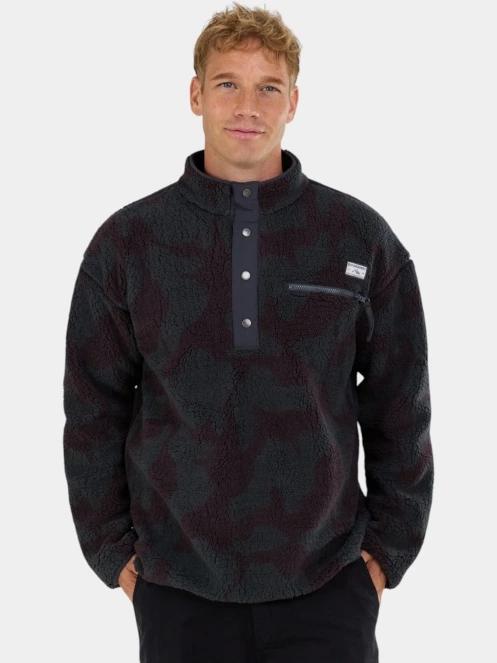 Fundango Phoenix Fleece Jacket férfi polár pulóver szürke színben 2
