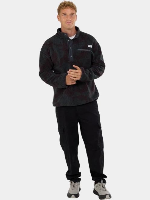 Fundango Phoenix Fleece Jacket férfi polár pulóver szürke színben 4