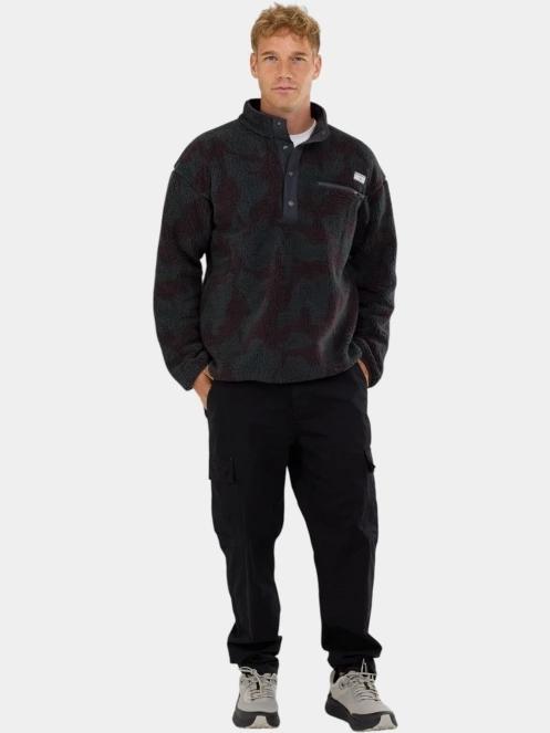 Fundango Phoenix Fleece Jacket férfi polár pulóver szürke színben 5