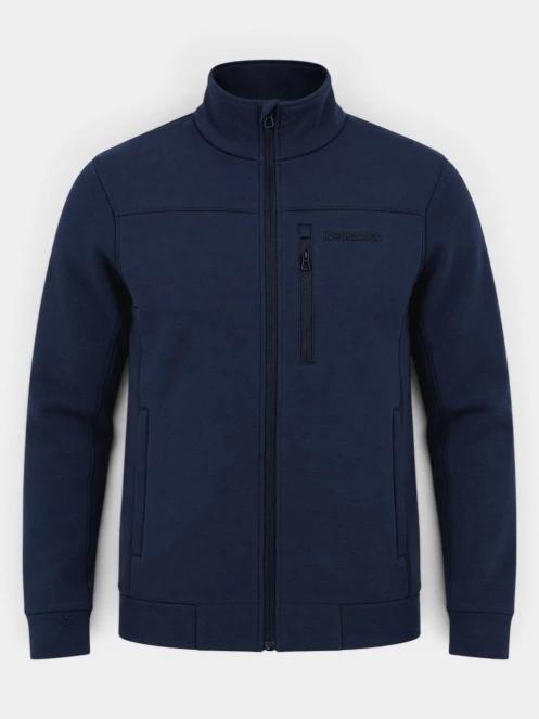 Fundango Soren Fleece Jacket férfi polár pulóver sötétkék színben 7