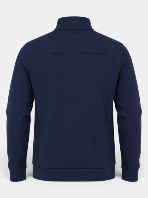 Fundango Soren Fleece Jacket férfi polár pulóver sötétkék színben 8