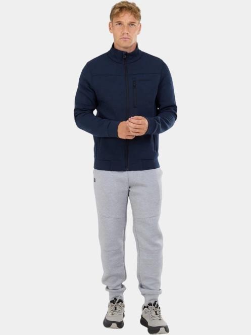 Fundango Soren Fleece Jacket férfi polár pulóver sötétkék színben 4