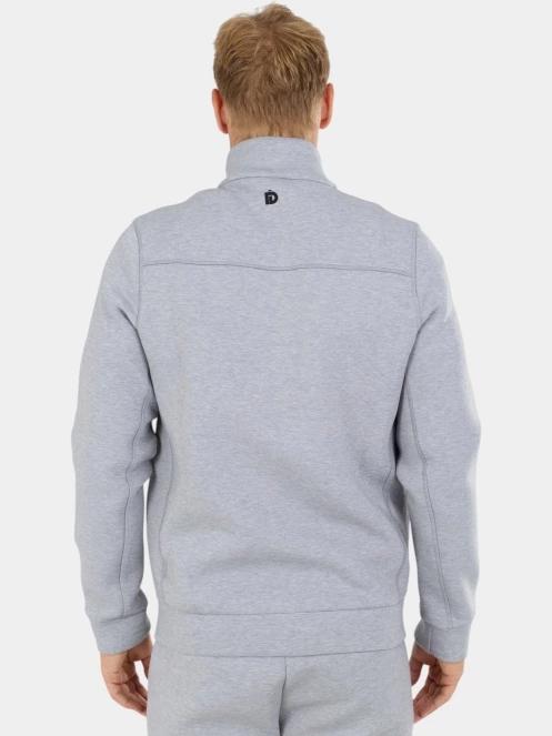 Fundango Soren Fleece Jacket férfi polár pulóver szürke színben 3