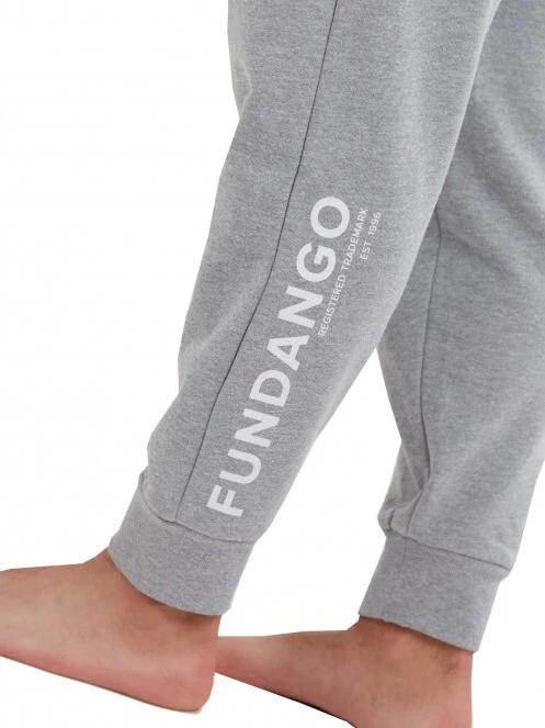 Fundango Moris Jogger Pant férfi tréning nadrág szürke színben 5