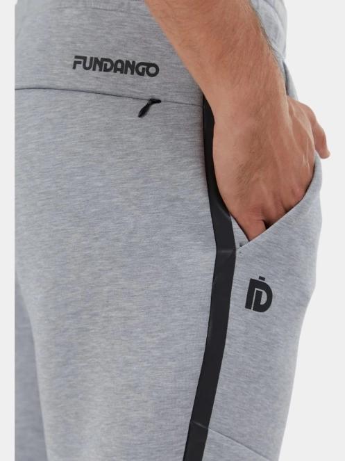 Fundango Blake Sweatpants férfi tréning nadrág szürke színben 6
