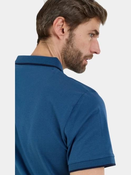 Fundango Incognito Mono Poloshirt férfi galléros póló kék színben 7