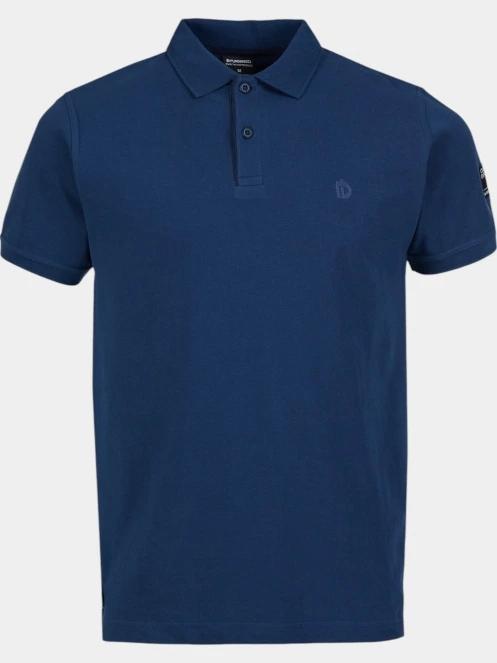 Fundango Insignia Poloshirt férfi galléros póló sötétkék színben 8