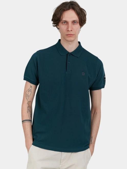 Fundango Insignia Poloshirt férfi galléros póló zöld színben 2