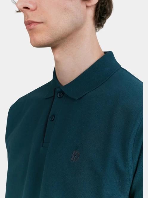 Fundango Insignia Poloshirt férfi galléros póló zöld színben 5
