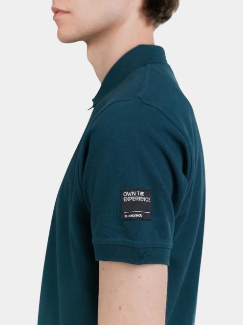 Fundango Insignia Poloshirt férfi galléros póló zöld színben 6