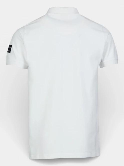 Fundango Insignia Poloshirt férfi galléros póló fehér színben 8