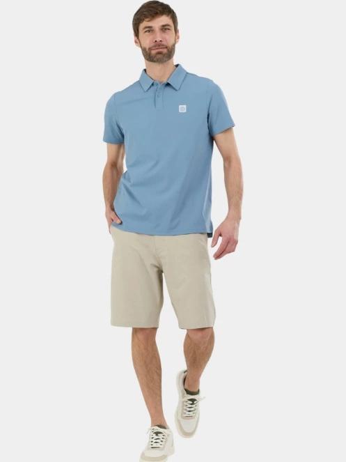 Fundango Zeno II Tech Poloshirt férfi galléros sport póló kék színben 4