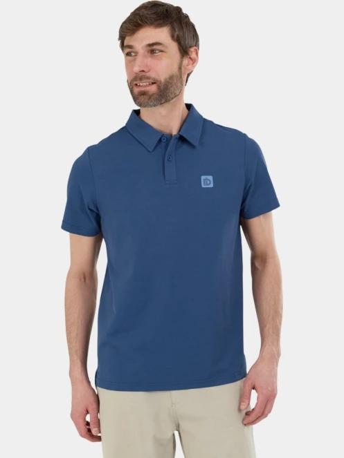 Fundango Zeno II Tech Poloshirt férfi galléros sport póló sötétkék színben 2