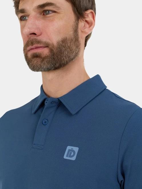 Fundango Zeno II Tech Poloshirt férfi galléros sport póló sötétkék színben 5